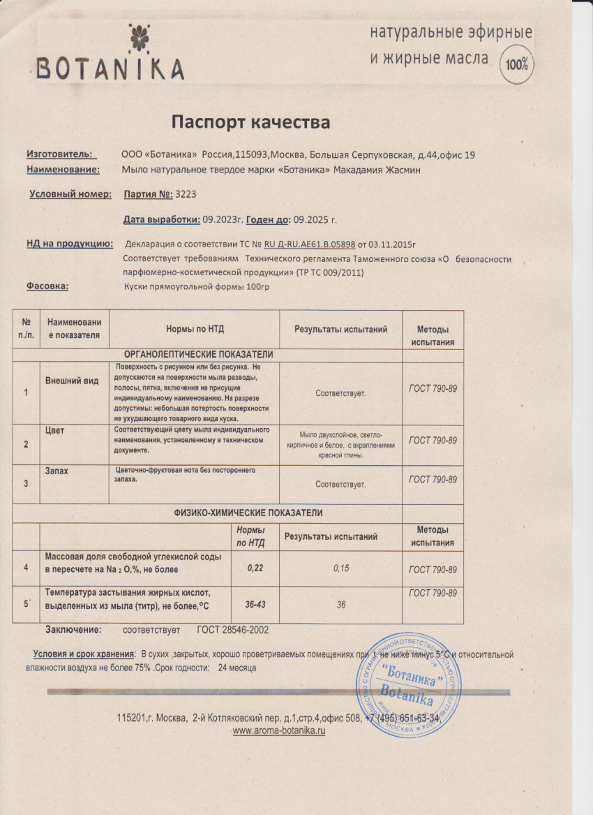 Паспорт №092023